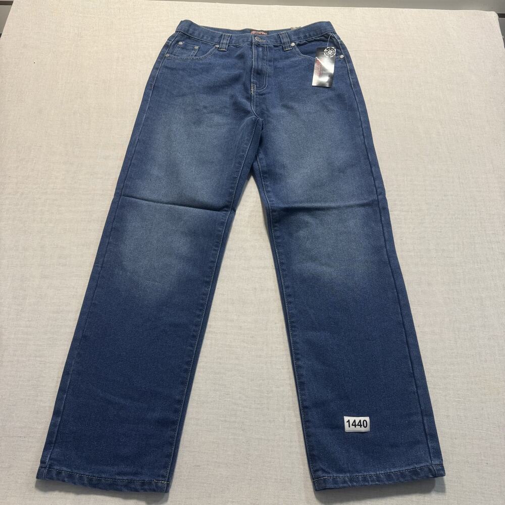 Northpoint Authentic Apparel Denim Jean Men Sz 16H Blue Brand New